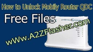 Mobily QDC Model Unlock Files